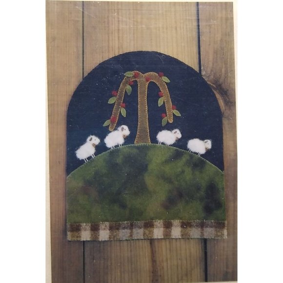 UNCUT Vintage Needle Felting Sewing Patterns, One by One 195, Lake View - Picture 1 of 3